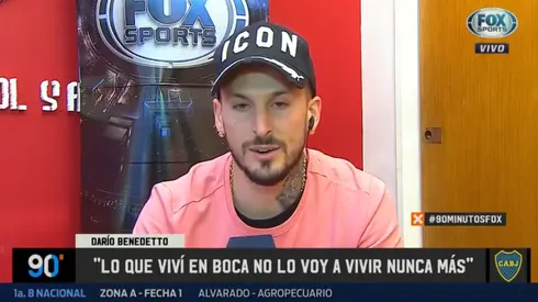 Benedetto: "Lo que viví en Boca no lo voy a vivir más en ningún lado"