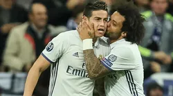 Marcelo quiere a James Rodríguez y así lo demostró en sus redes sociales