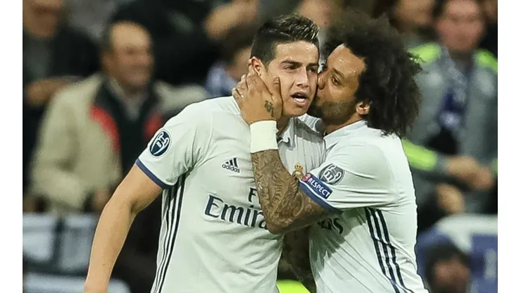Marcelo quiere a James Rodríguez y así lo demostró en sus redes sociales