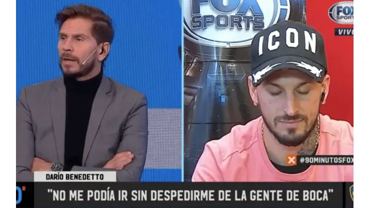 Benedetto casi se emociona al hablar de sus compañeros: "Me fui rápido para no llorar"