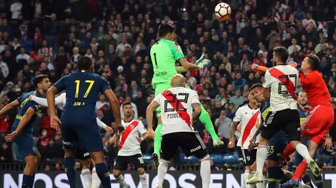 Foto de la última pelota de la final en Madrid.