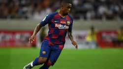 Foto del futbolista con la piel Blaugrana.