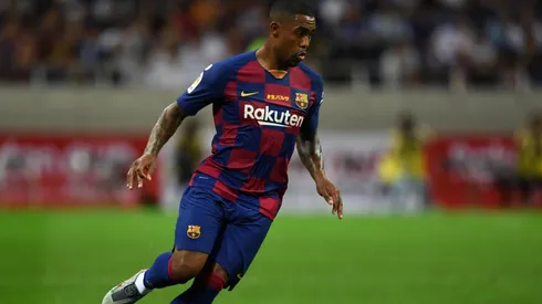 Foto del futbolista con la piel Blaugrana.