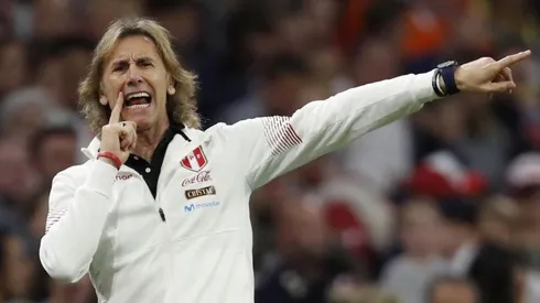 Gareca en la Selección Perú. (Getty)