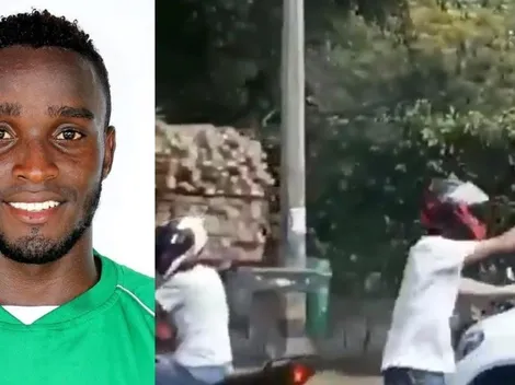 Grabaron en video el atraco a mano armada a exjugador de América y Cali