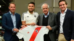 ¡El primer refuerzo! River hizo oficial la llegada de Paulo Díaz