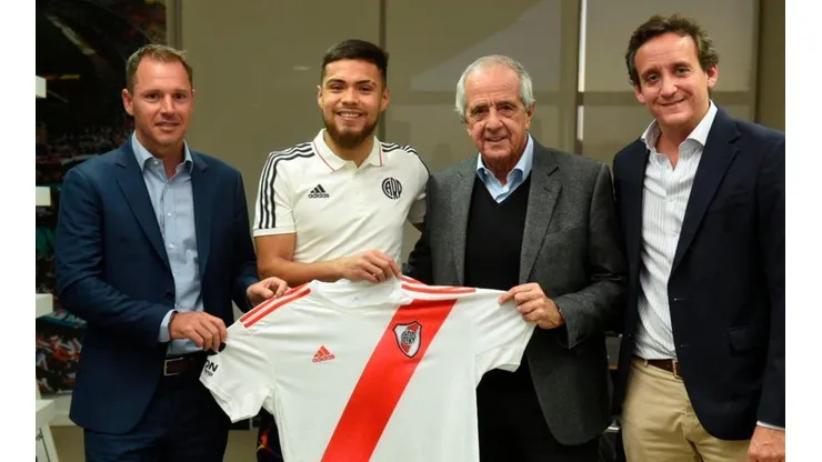 ¡El primer refuerzo! River hizo oficial la llegada de Paulo Díaz