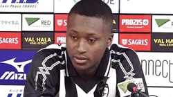 Marlos Moreno fue presentado como nuevo refuerzo del Portimonense de Portugal.