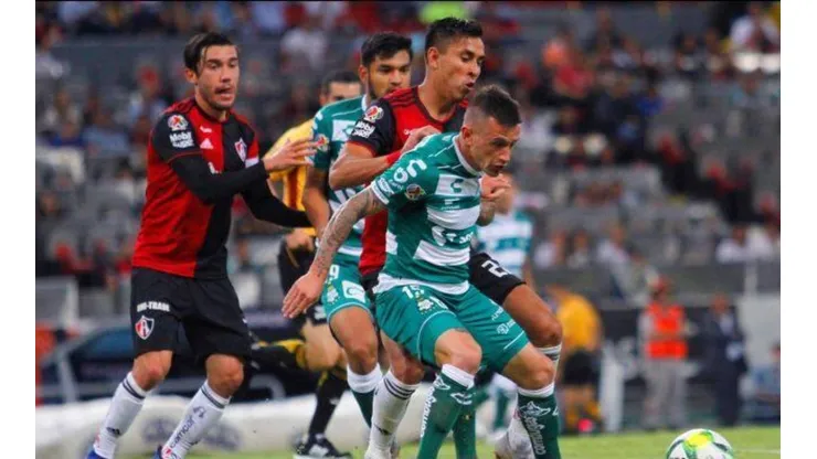 Atlas vs. Santos Laguna por la Liga MX.