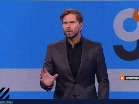 Vignolo abrió su programa indignado por la salida de Nández y se la pudrió toda al Cagliari