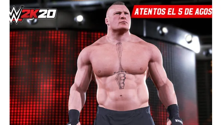 WWE 2K20 muestra a Brock Lesnar y Bayley y anticipa más novedades para RAW