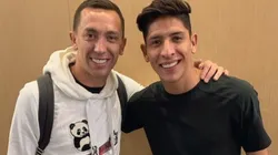 Edson Álvarez se reencontró con Agustín Marchesín e intercambiaron mensajes en redes