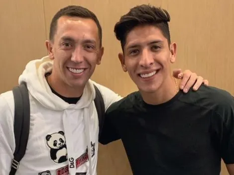 Edson Álvarez se reencontró con Agustín Marchesín e intercambiaron mensajes en redes
