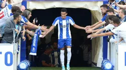 Luis Díaz en la presentación oficial del Porto ante su hinchada para la nueva temporada.