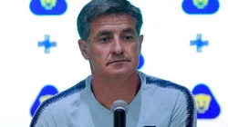 Míchel Gonzalez, en conferencia de prensa.