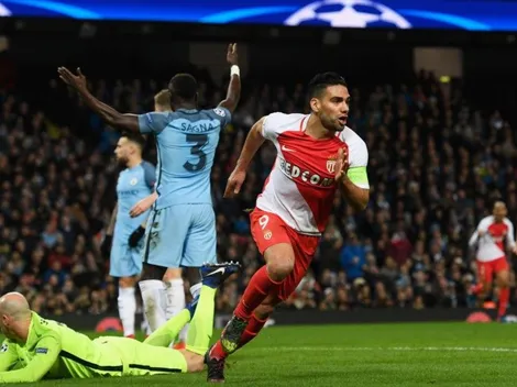 Falcao le deseó feliz cumpleaños a Mónaco con un golazo suyo en Champions