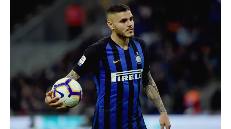Mauro Icardi no sabe qué será de su futuro. (Getty)