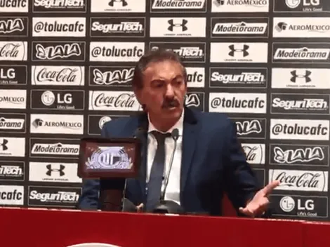 "Habrá que borrarlos, yo no tengo ningún problema": Ricardo La Volpe, furioso con futbolistas del Toluca
