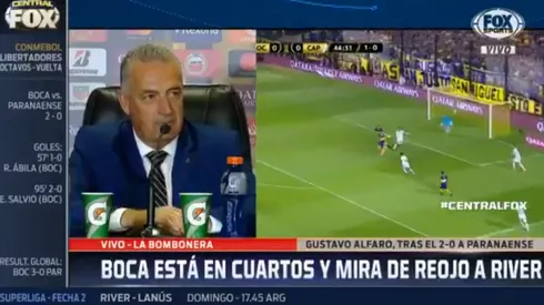 Alfaro contó que Maradona le mandó un mensaje antes del partido y le dedicó el triunfo de Boca