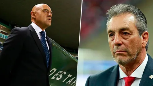 Chelís y Boy, en los partidos de sus respectivos equipos.