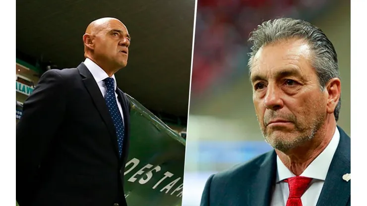 Chelís y Boy, en los partidos de sus respectivos equipos.