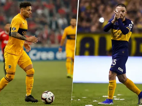 La selfie de Zárate con Nández apenas terminó el partido de Boca: "¡Te vamos a extrañar!"