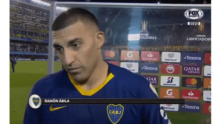 Foto de Ramón Ábila, jugador de Boca.