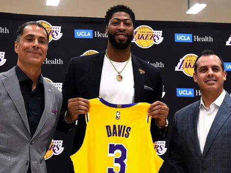 Anthony Davis reveló por qué rechazó la propuesta de usar una camiseta de los Lakers