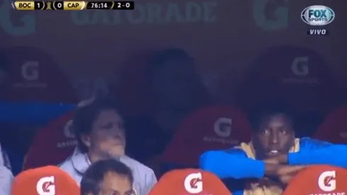 Video: Nandez salió, La Bombonera explotó y él se largó a llorar