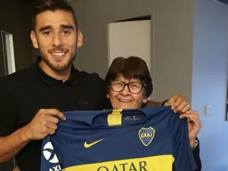 Quiere levantar la Copa con su hijo: el video de la madre de Salvio alentando en La Bombonera