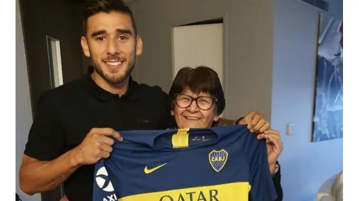 Quiere levantar la Copa con su hijo: el video de la madre de Salvio alentando en La Bombonera