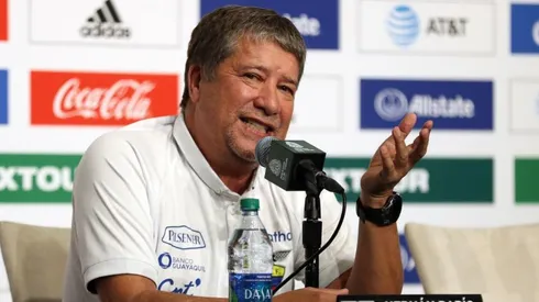 Hernán Darío Gómez, exDT de la Selección de Ecuador.