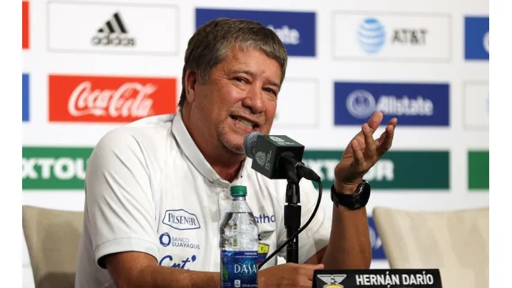 Hernán Darío Gómez, exDT de la Selección de Ecuador.