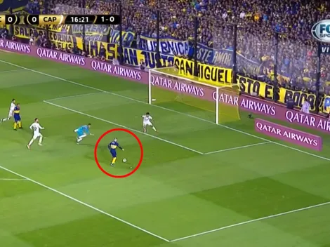 Wanchope se lo regaló a Nández y el uruguayo se comió el gol de su despedida