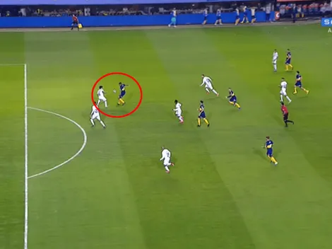 Wanchope la acomodó a lo Messi y convirtió un golazo para Boca