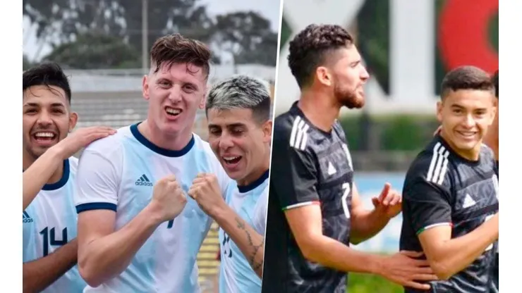 México vs. Argentina por los Juegos Panamericanos.