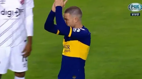 El agradecimiento de Nahitan Nández.