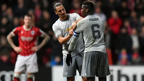 Ibrahimovic y Pogba cuando fueron compañeros.