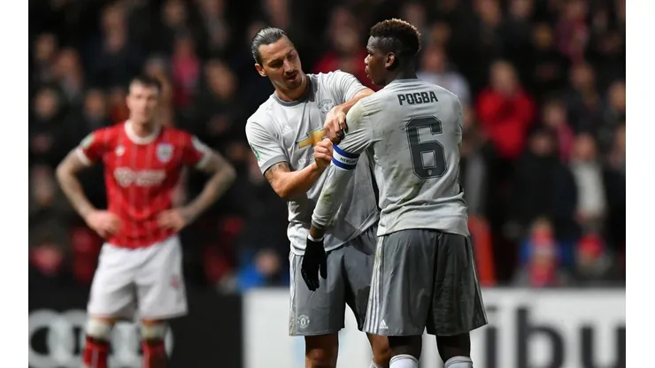 Ibrahimovic y Pogba cuando fueron compañeros.
