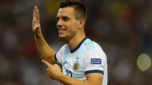 Giovani Lo Celso en la Copa América.