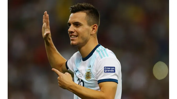 Giovani Lo Celso en la Copa América.
