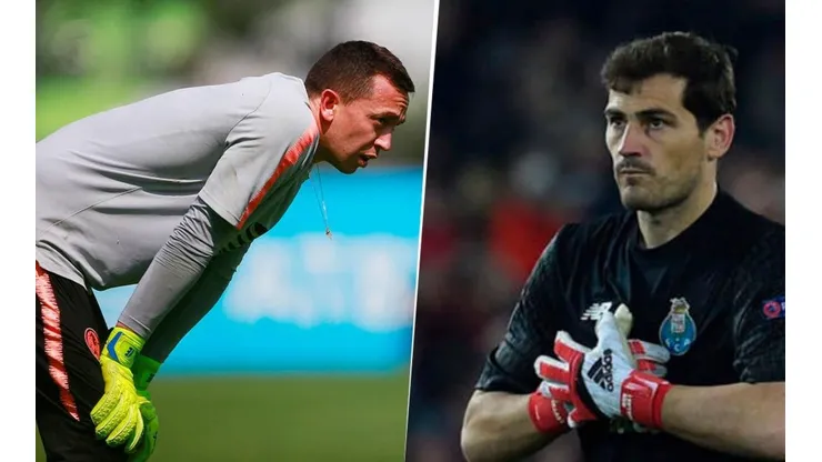 Marchesín se prepara para ocupar el arco de Casillas.