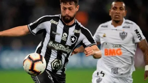 Atlético Mineiro vs. Botafogo por la Copa Sudamericana.