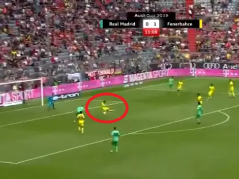 Reyes falló de manera grosera y Benzema igualó el marcador