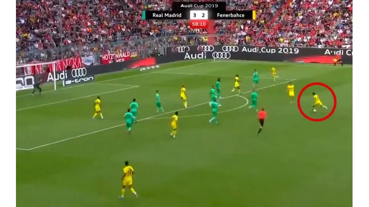 Gol del Fenerbahce.