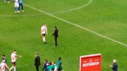 Gallardo, Borré y un abrazo interminable