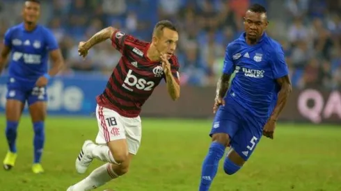 Flamengo vs. Emelec por la Copa Libertadores.