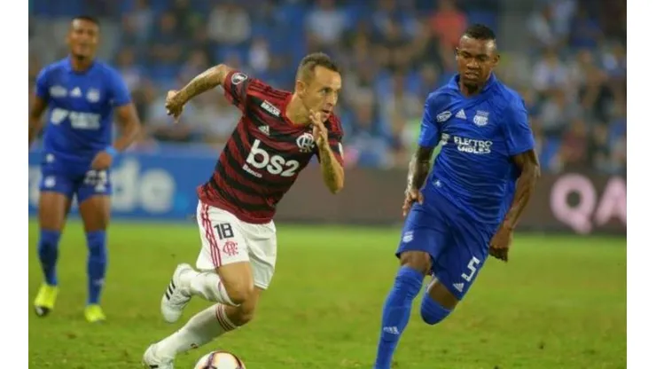 Flamengo vs. Emelec por la Copa Libertadores.