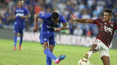 Flamengo vs. Emelec por la Copa Libertadores.