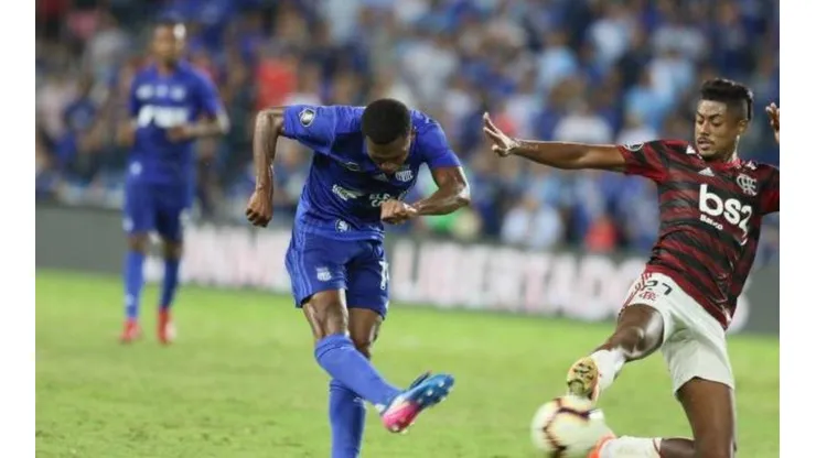 Flamengo vs. Emelec por la Copa Libertadores.
